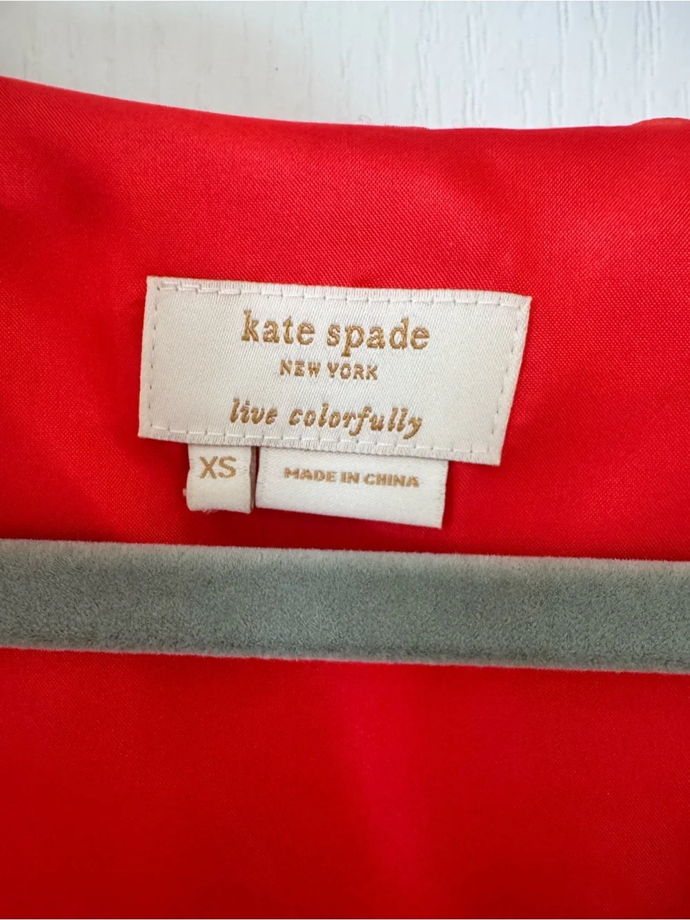 Kate Spade New York 100% Silk Braided Neck Sleeveless Top XS Red